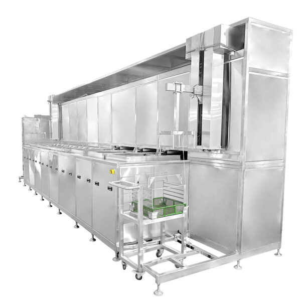 PCBA Cleaning Machine Full Automatic Vacuum Washing PLC HMI Manipulator Transfer Arm Workshop Industrial Ultrasonic Cleaner - Image 2