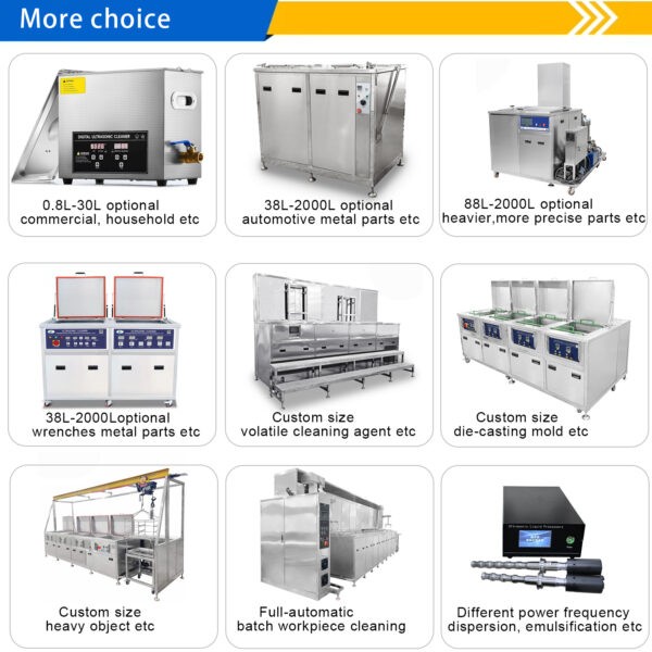 LTT-1030C 108L 1500W Industrial Ultrasonic Cleaner For Metal Parts With 3000W Heater - Image 4