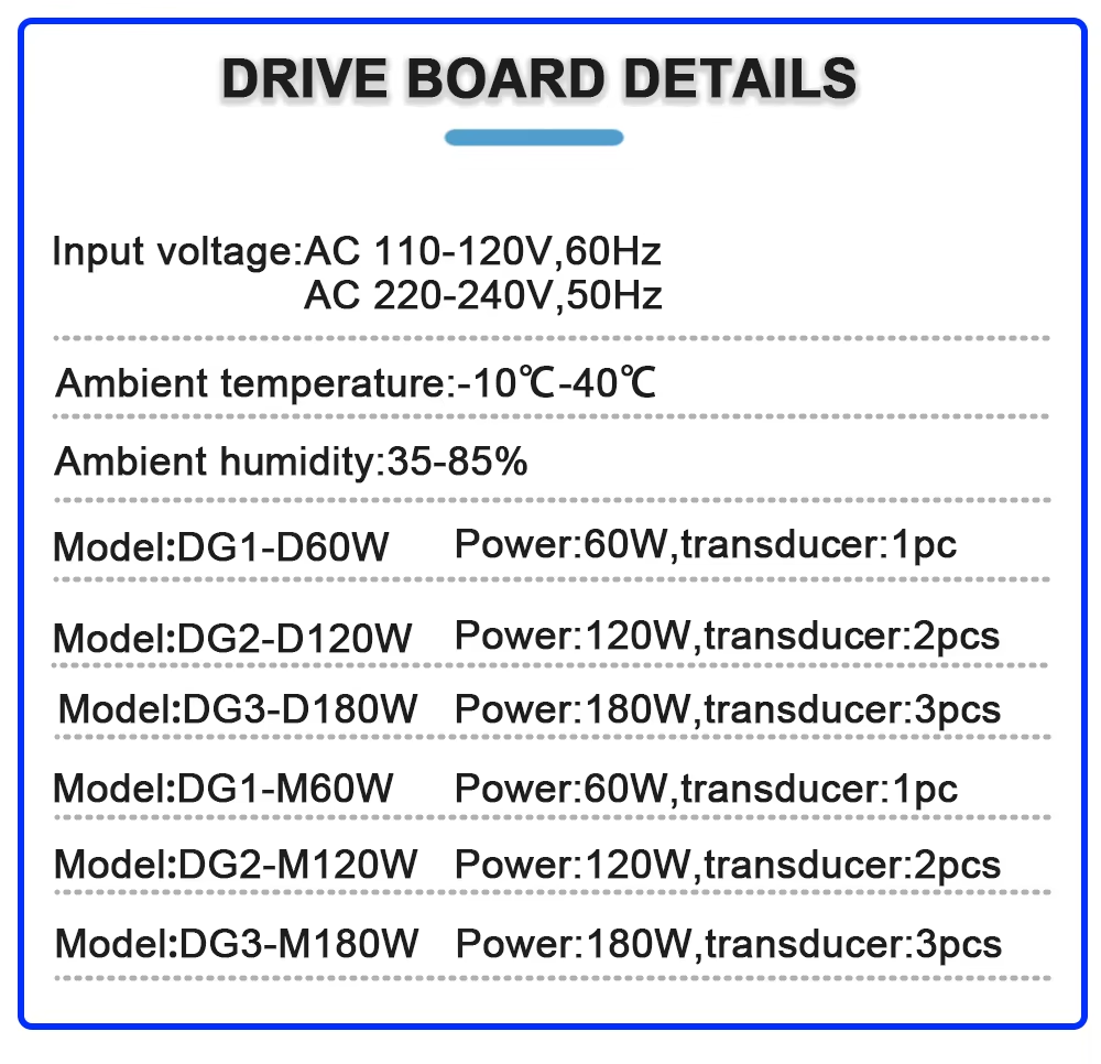 Ultrasonic Circuit Board PCBA Digital Automatic Frequency Tracking - Image 5