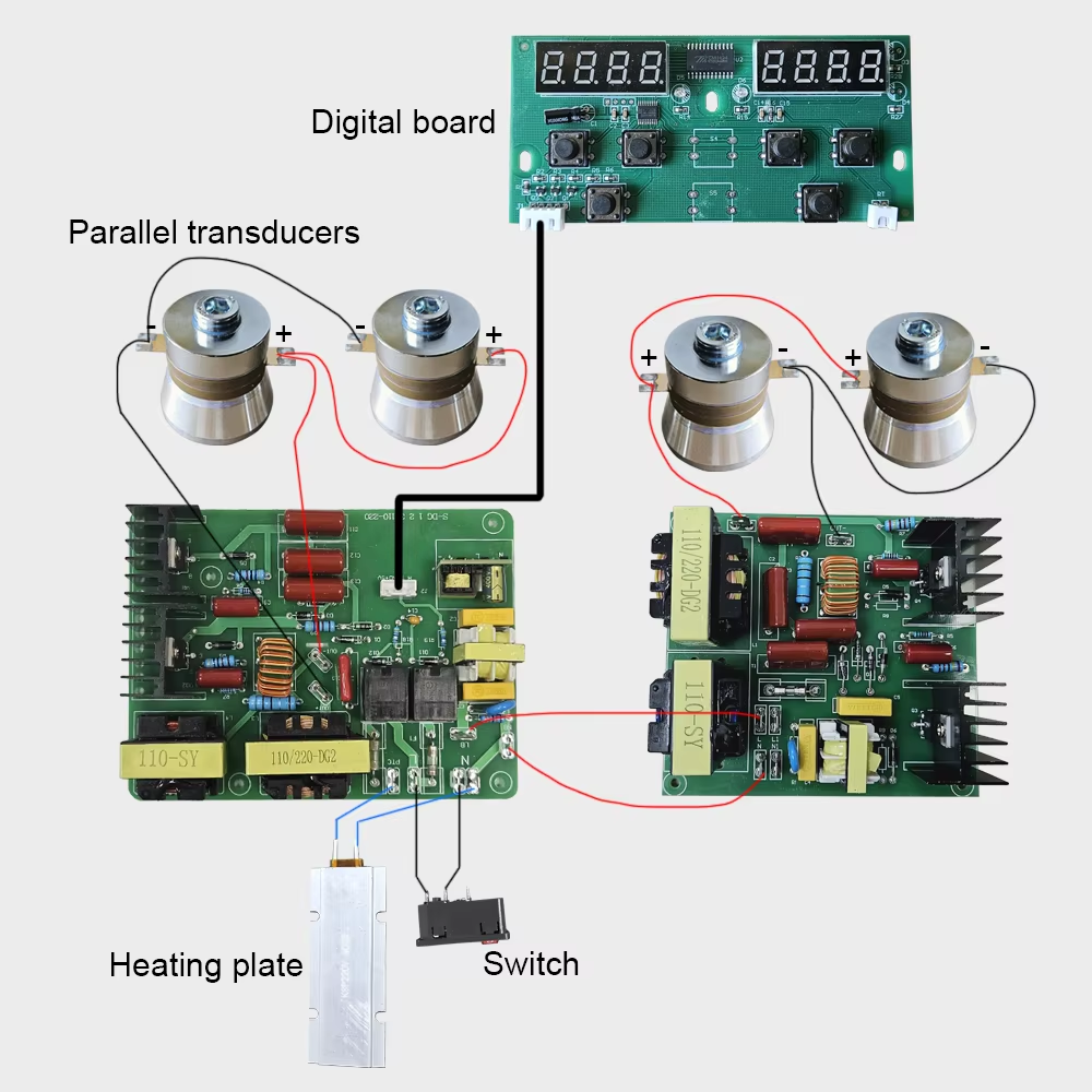 Ultrasonic Circuit Board PCBA Digital Automatic Frequency Tracking - Image 2