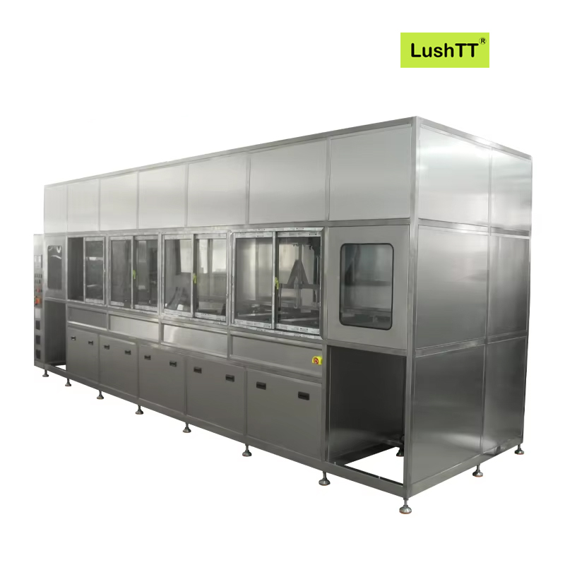 Ultrasonic Cleaning Full-automatic Industrial Multi-functional Six Tanks 300L Cleaner - Image 3