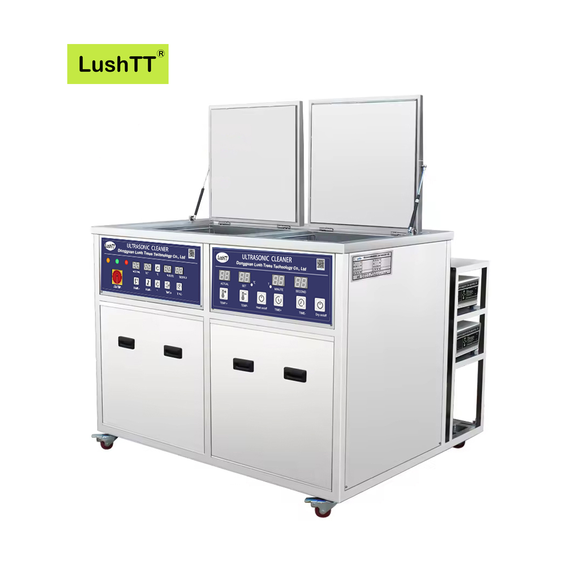 Ultrasonic Cleaning Machine 135L Two Tanks Filter Dry Cycle Parts Washer - Image 2