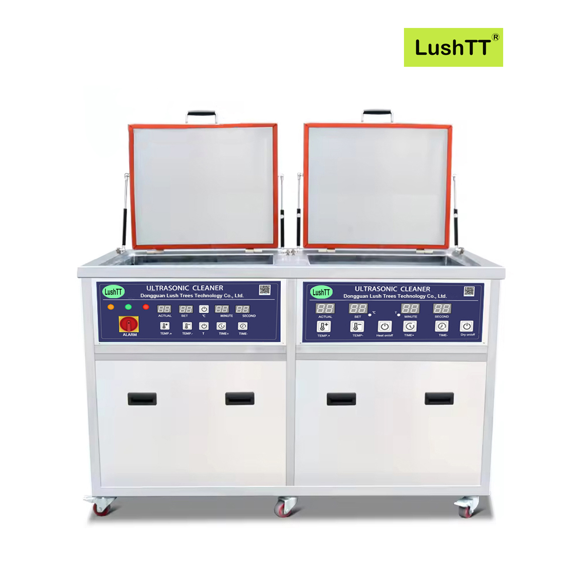 Ultrasonic Cleaning Machine 135L Two Tanks Filter Dry Cycle Parts Washer