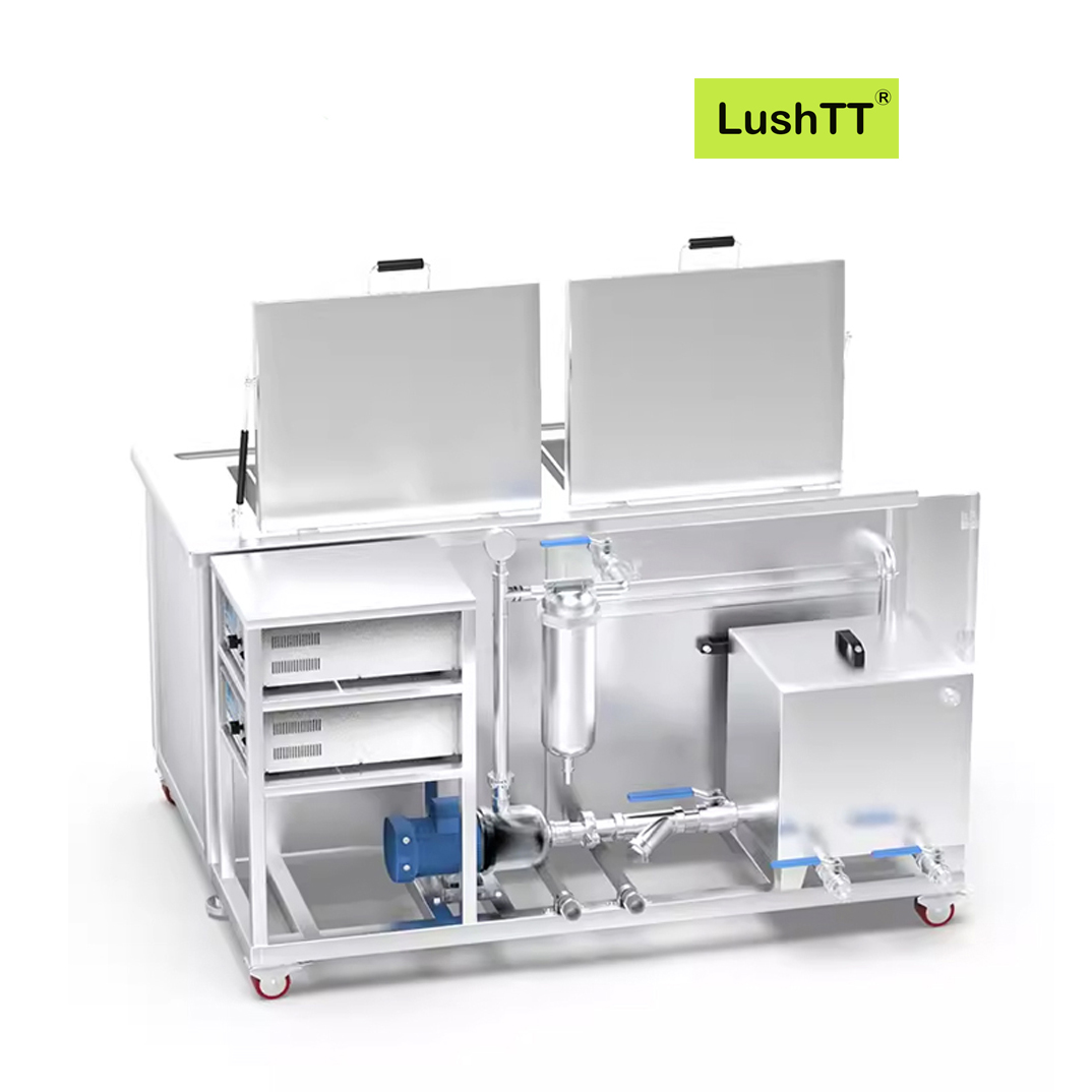 Ultrasonic Cleaning Machine 135L Two Tanks Filter Dry Cycle Parts Washer - Image 4