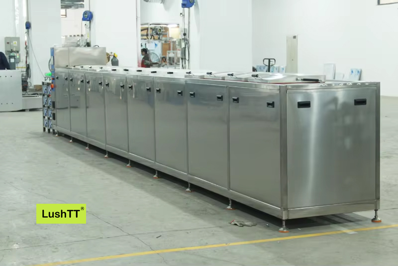 Ultrasonic Cleaner Multi Tanks 40Khz 120Khz Cleaning Bubbling Drying System - Image 5