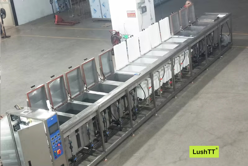 Ultrasonic Cleaner Multi Tanks 40Khz 120Khz Cleaning Bubbling Drying System - Image 6