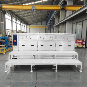 Ultrasonic Cleaning Machine Four Tanks 61L Rinse Dry Ultra Sound Cleaner