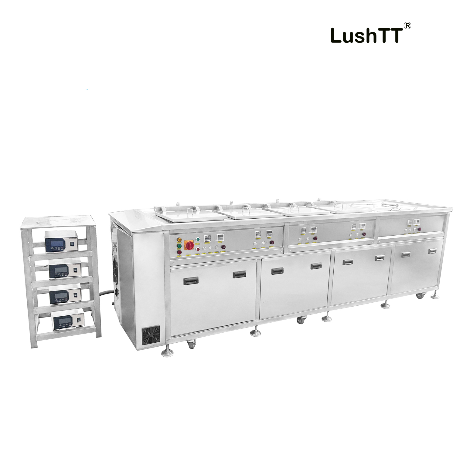 Industrial Ultrasonic Cleaner Motors 5 Tanks 108L Car Engine Wash Machine - Image 3