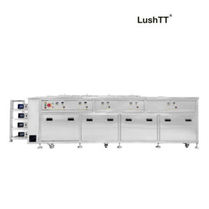 Industrial Ultrasonic Cleaner Motors 5 Tanks 108L Car Engine Wash Machine