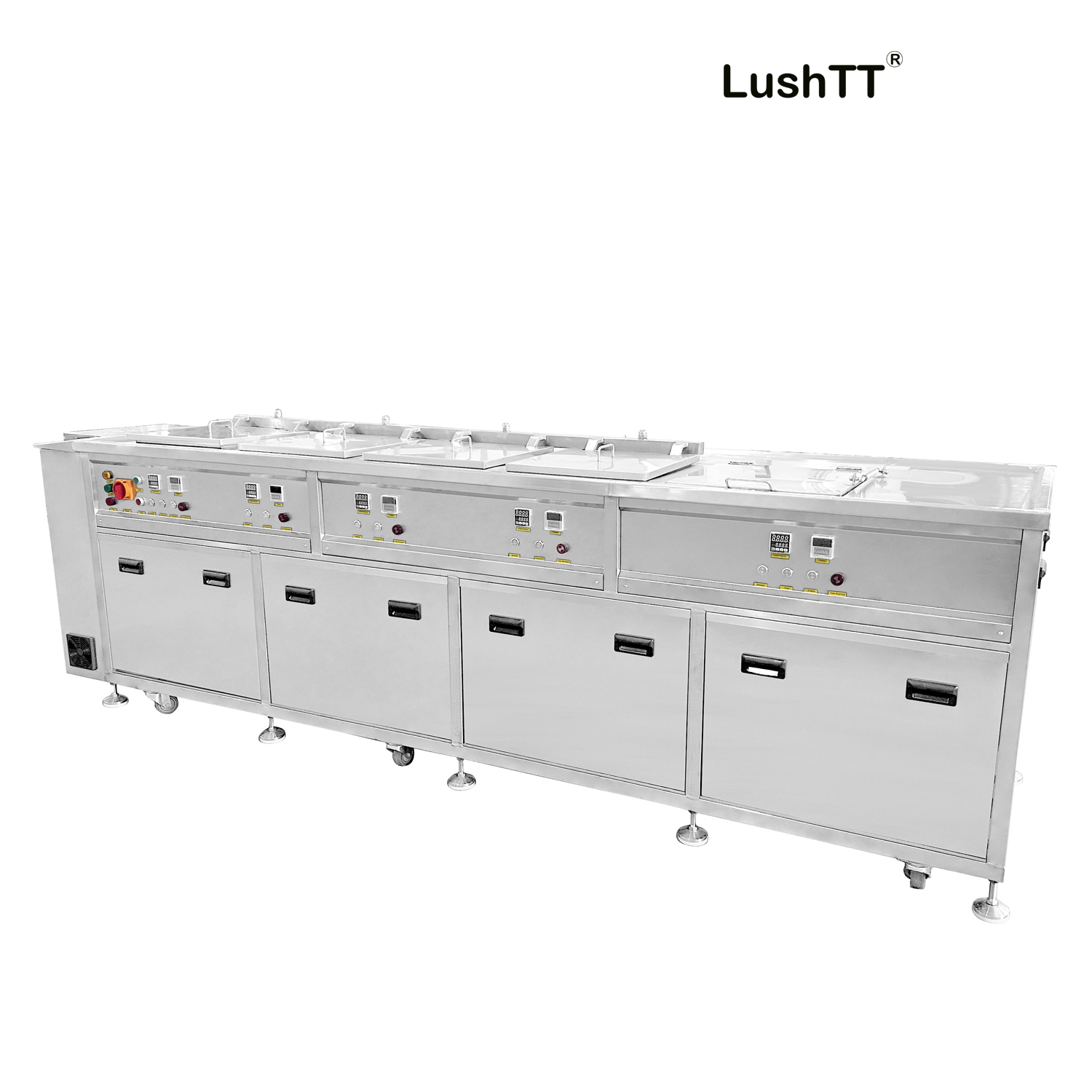 Industrial Ultrasonic Cleaner Motors 5 Tanks 108L Car Engine Wash Machine - Image 4