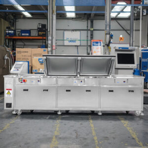 Ultrasonic Cleaning Bath 960L Three Chambers Printhead Cylinder Engine Block DPF Cleaner