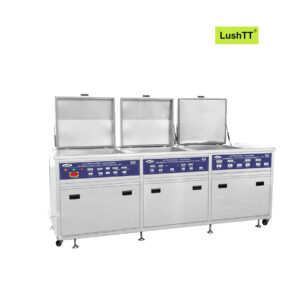 Ultrasonic Cleaning Machine 108L Three Tanks DPF Engine Injectors Parts Washer