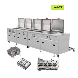 Ultrasonic Cleaning Machine Five Tanks 192L Washing Machine for Automotive Workshop