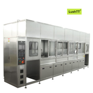 Ultrasonic Cleaning Full-automatic Industrial Multi-functional Six Tanks 300L Cleaner