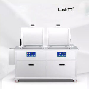 Ultrasonic Bath 88L Drying Rinsing Car Gear Engine Block Parts Two Tanks Cleaner