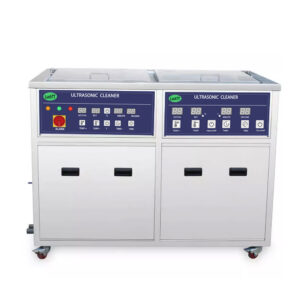 Ultrasonic Bath 264L Double Tanks Remove Oil Grease Dust Rust Dirt Stains Debris