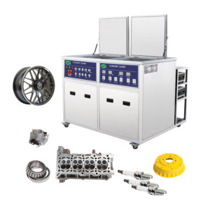 Ultrasonic Cleaner 540L Two Tanks Filtration Drying Stainless Steel Cleaning Machine