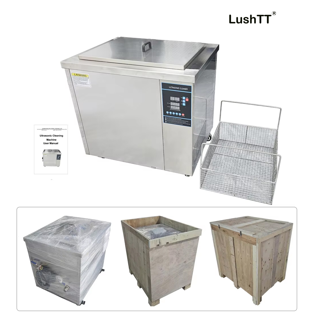 Ultrasonic Cleaning Equipment 96L Parts Washer With Timer Heater - Image 7