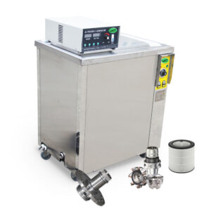 Ultrasonic Cleaner Machine Single Tank 88L With Timer Heater Adjustable Power