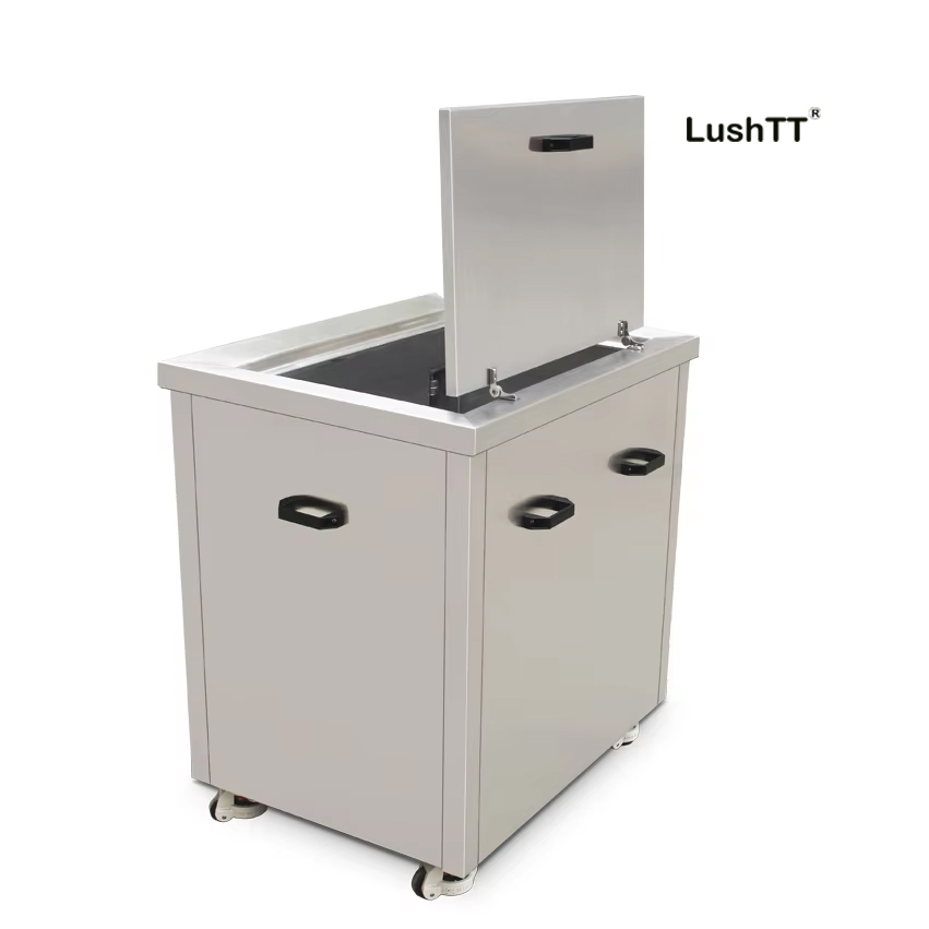 Ultrasonic Cleaning Machine PLC Control Two Frequency 28khz 40khz 105L Bath - Image 6