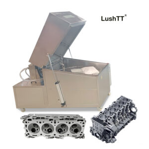 Rotary Jet Cleaning Machine 11KW Removing Oil and Chips From CNC Machined Parts