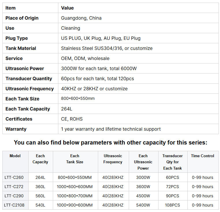 Vapor Phase Degreaser Refrigerated Cooling Ultrasonic Cleaning Machine Two Tanks 375L - Image 9