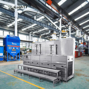 Gas-phase Refrigeration Ultrasonic Cleaning Machine Dual Tank 358L