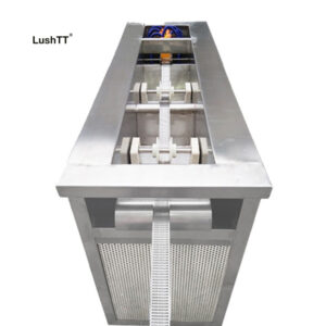 Ultrasonic Cleaning Machine Industrial Automatic Conveyor Mesh Belt Through-type