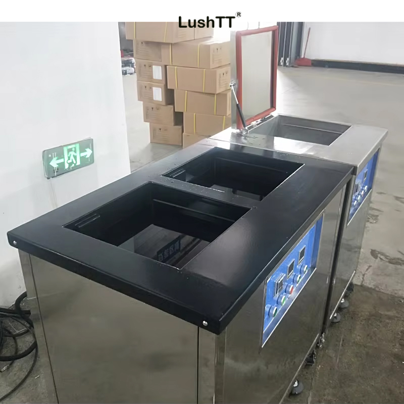 Two Tanks Acid and Alkali Resistant Ultrasonic Cleaning Rinsing Machine and Dryer - Image 7