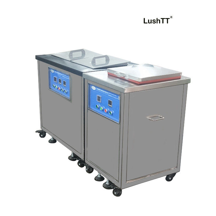 Two Tanks Acid and Alkali Resistant Ultrasonic Cleaning Rinsing Machine and Dryer - Image 2