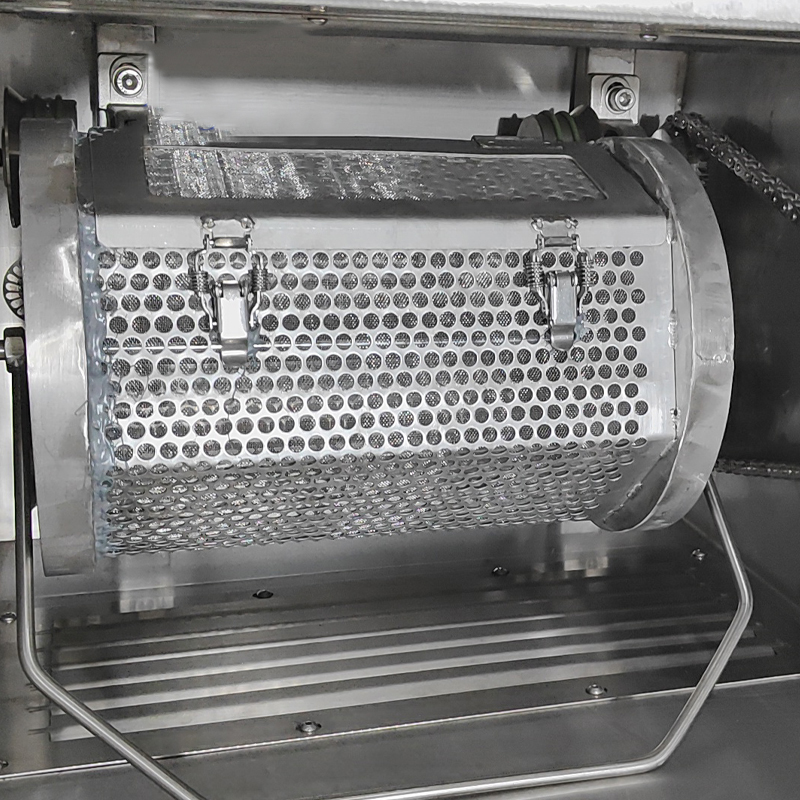 Rotate Drum Ultrasonic Cleaning Machine Two Tanks 61L Industrial Parts Washer - Image 6