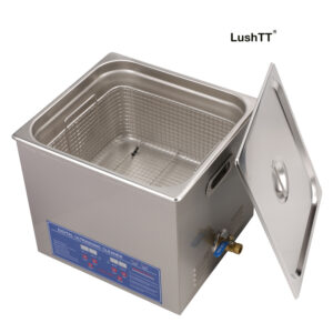 Ultrasonic Cleaning Machine 19L Retainer Glasses Ceramics Metal Parts Washer