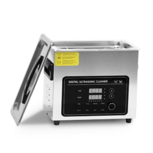 Ultrasonic Cleaner 3L 120W Timer Heater Stainless Steel for Jewelry Glasses Watches