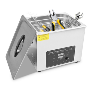 Ultrasonic Cleaning Machine 10L 40kHz 240W for Jewelry Glasses Metal Parts