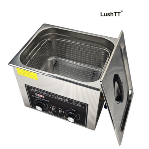 10L 40kHz Ultra Sonic Cleaner Stainless Steel Basket and Tank for Smallar Parts