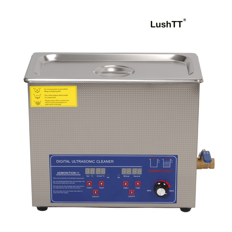 Power Adjustable Ultrasonic Cleaning Machine 6L 180W 40kHz Parts Washer - Image 2