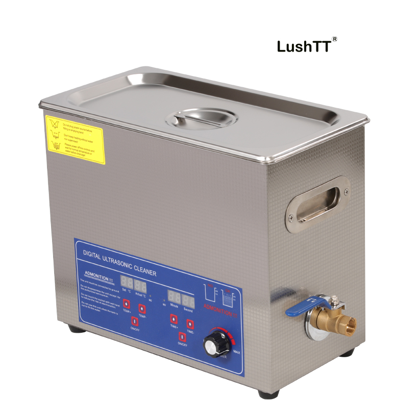 Power Adjustable Ultrasonic Cleaning Machine 6L 180W 40kHz Parts Washer - Image 4