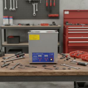 Stainless Steel Ultrasonic Cleaner 19L Power Adjustable for Tools Instruments Parts