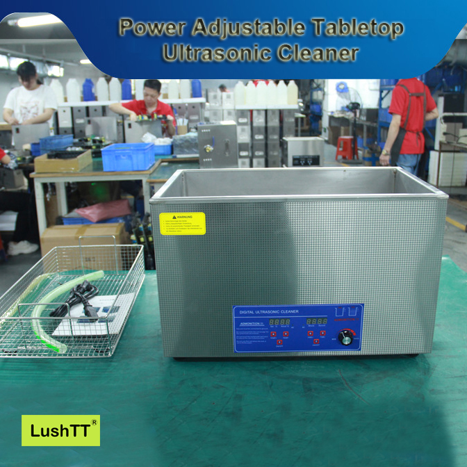 Ultrasonic Cleaner 30L Stainless Steel Tank Power Adjustable 40kHz - Image 7