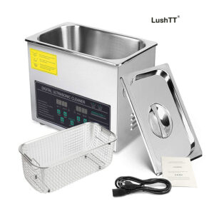 Stainless Steel 3L Ultrasonic Cleaner Dual Frequency Jewelry Glasses Parts Washer