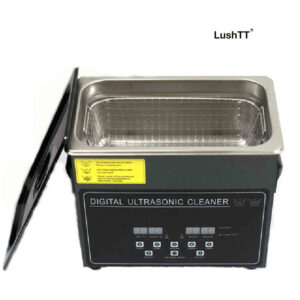 Ultrasonic Cleaner 3 Liters for Manicure Tools Thermometers Small Machine Parts