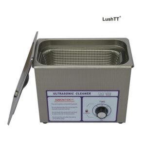 6L 40KHZ Stainless Steel Ultrasonic Cleaner Glasses Jewelry Cleaning Machine